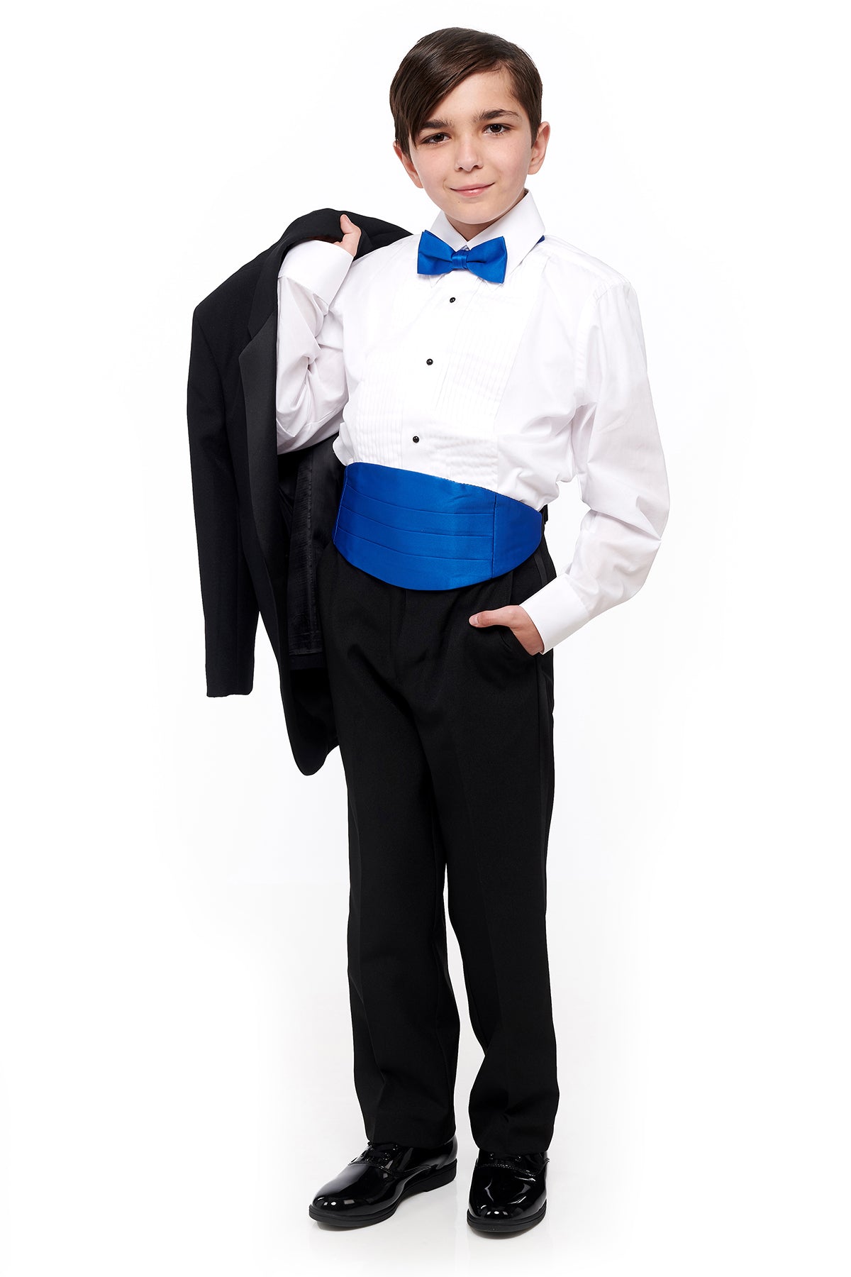 HUGH (Style #3002Y) - Polyester Tuxedo Package - Youth - SALE - $95 in August!