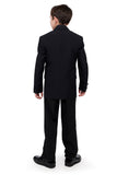 LUCAS (Style #3005-Y) - Black Shirt Tuxedo Package - Youth