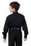 770-Y and 771-Y - Mandarin Collar Non-Pleated Shirt - Youth
