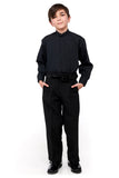 770-Y and 771-Y - Mandarin Collar Non-Pleated Shirt - Youth