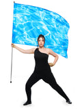 FL33-D3 POOL PRINTED FLAG