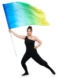 FL33-D1 OMBRE PRINTED FLAG