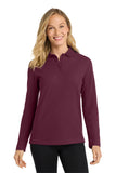 Style #LK500LS Long Sleeve Pique Polo - Female Fit